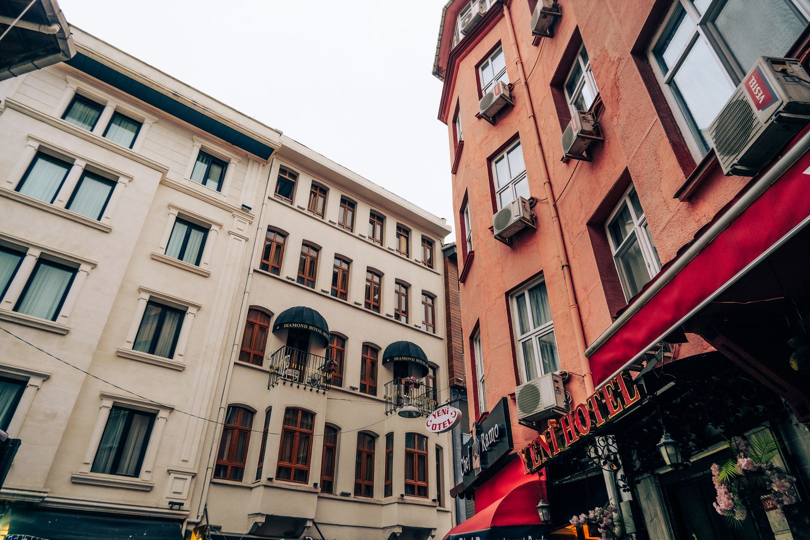 Hôtel de charme dans le quartier de Sultanahmet à Istanbul, Turquie
