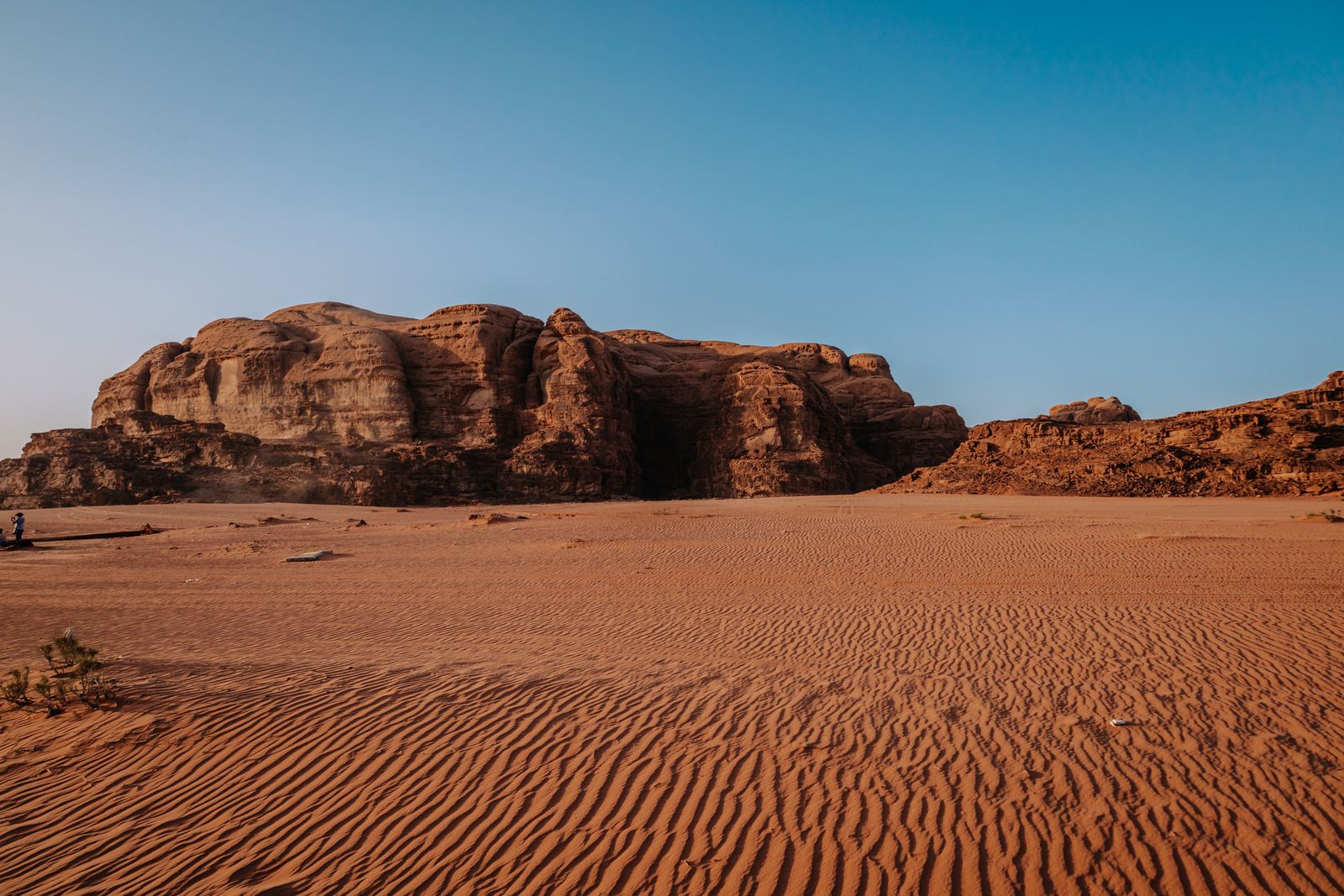 Désert de Wadi Rum en Jordanie