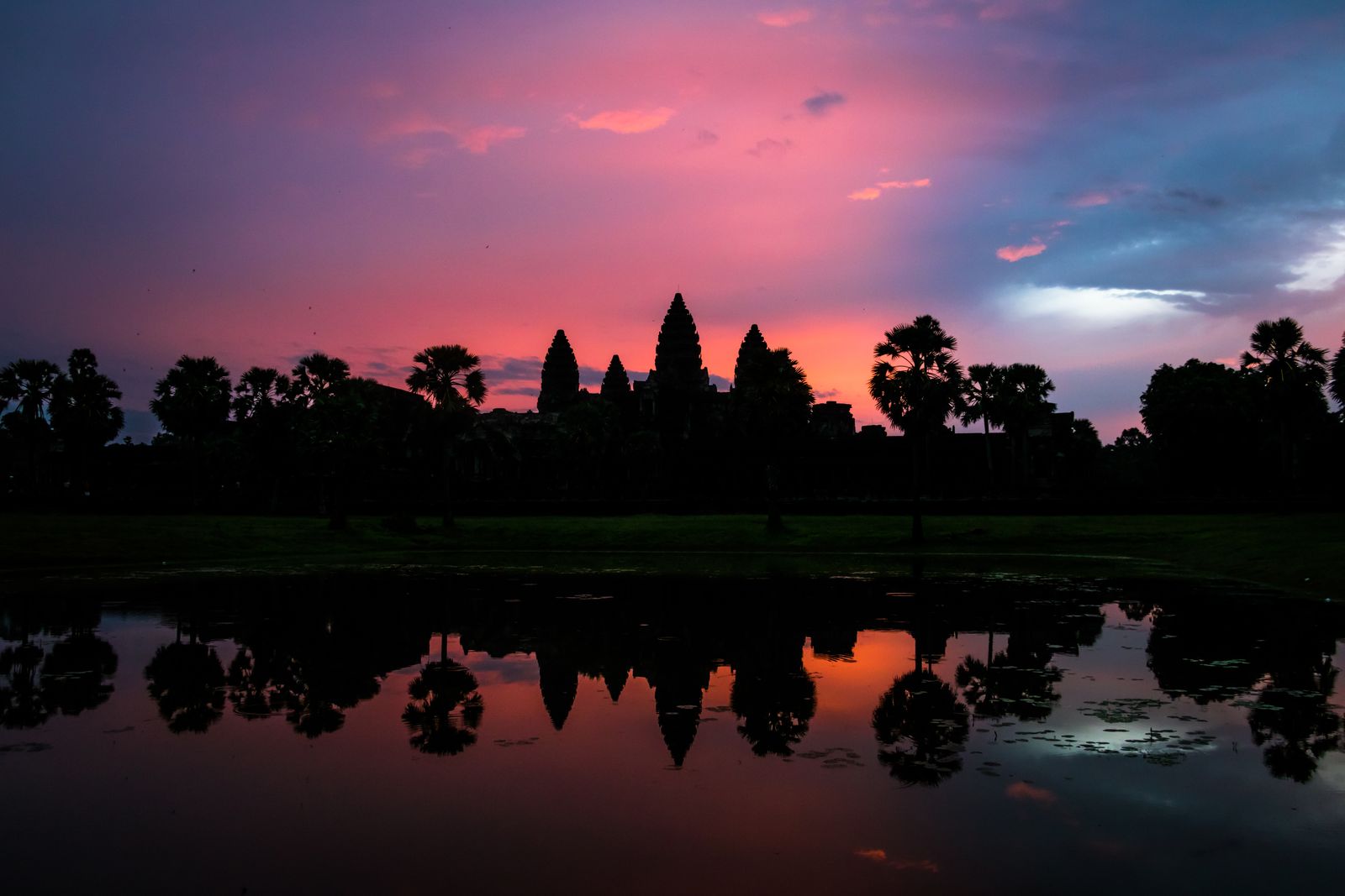 Temple d'Angkor Wat au Cambodge