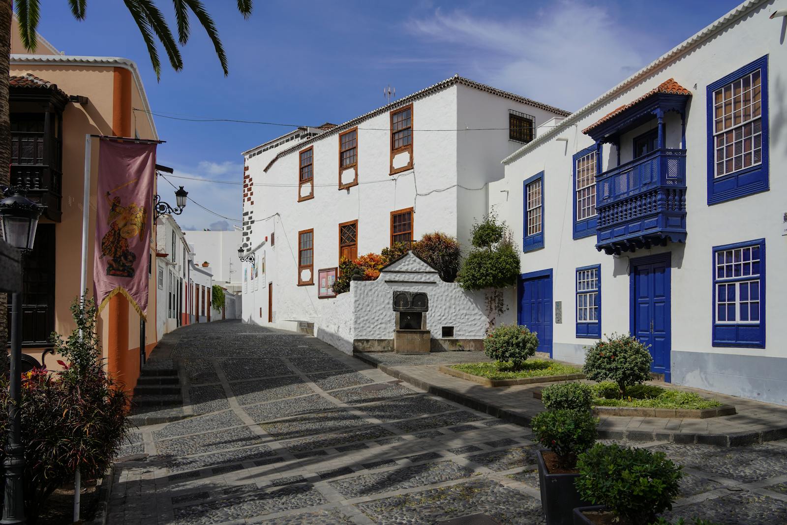 Patio andalou typique du Barrio Santa Cruz à Séville