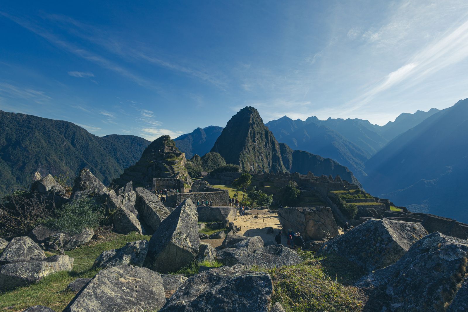 Machu Picchu au lever du jour