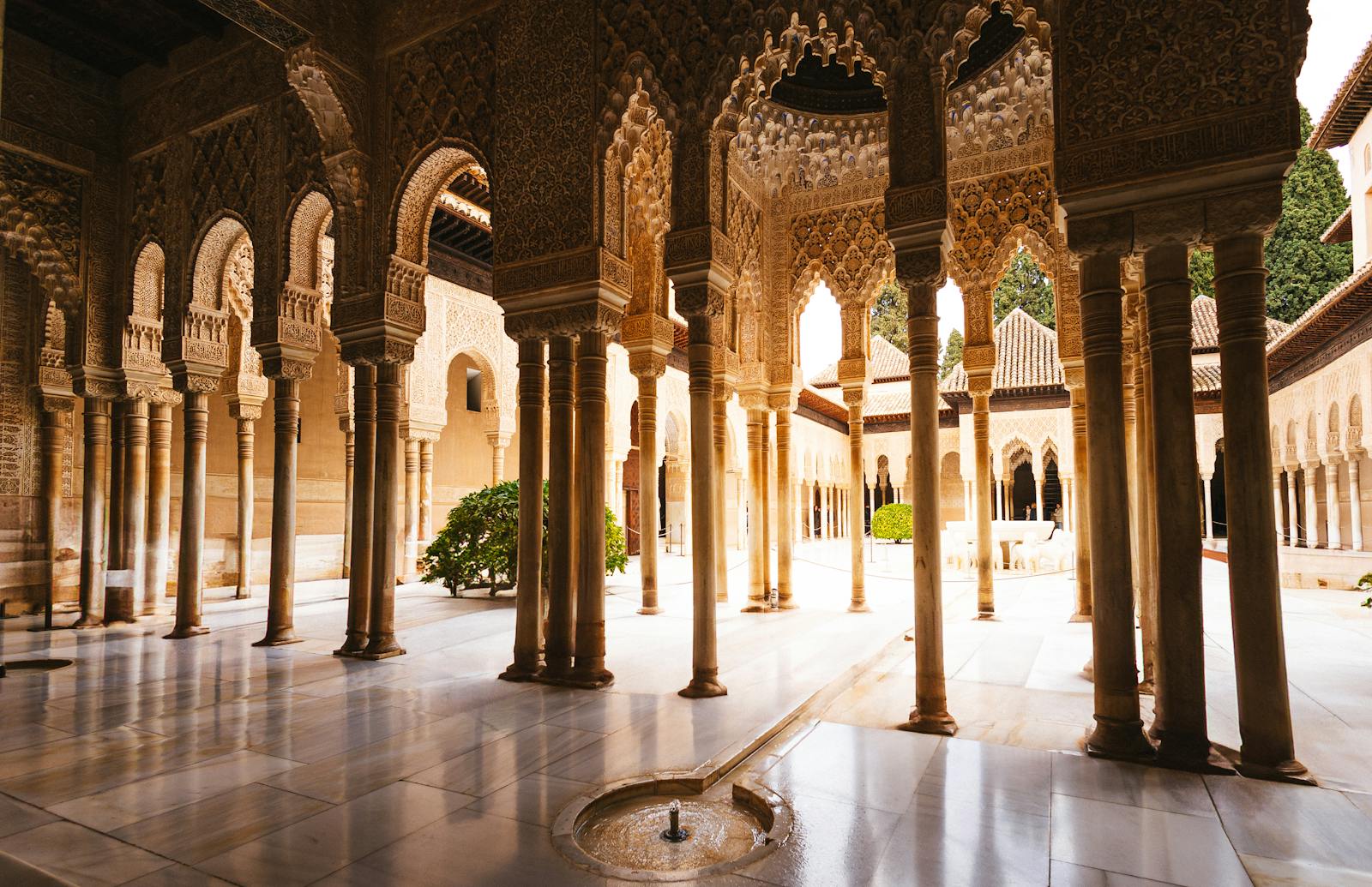 L'Alhambra de Grenade vue depuis l'Albaicín