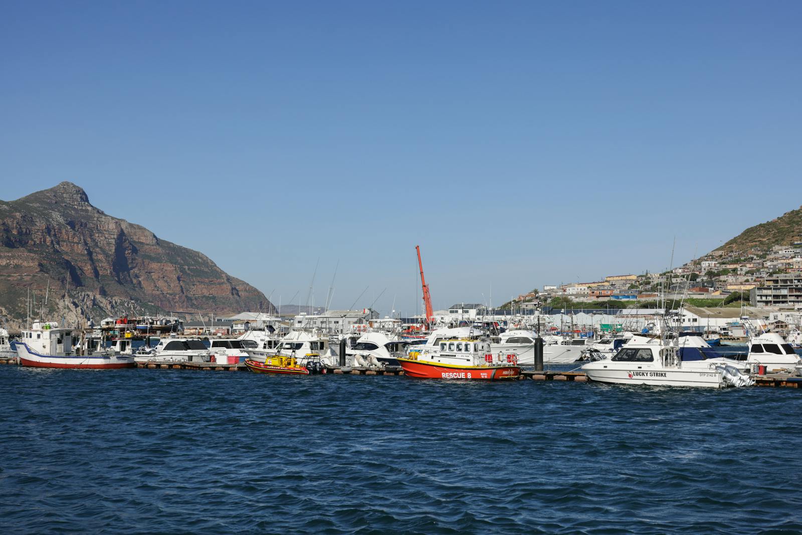V&A Waterfront du Cap avec la Montagne de la Table, Afrique du Sud