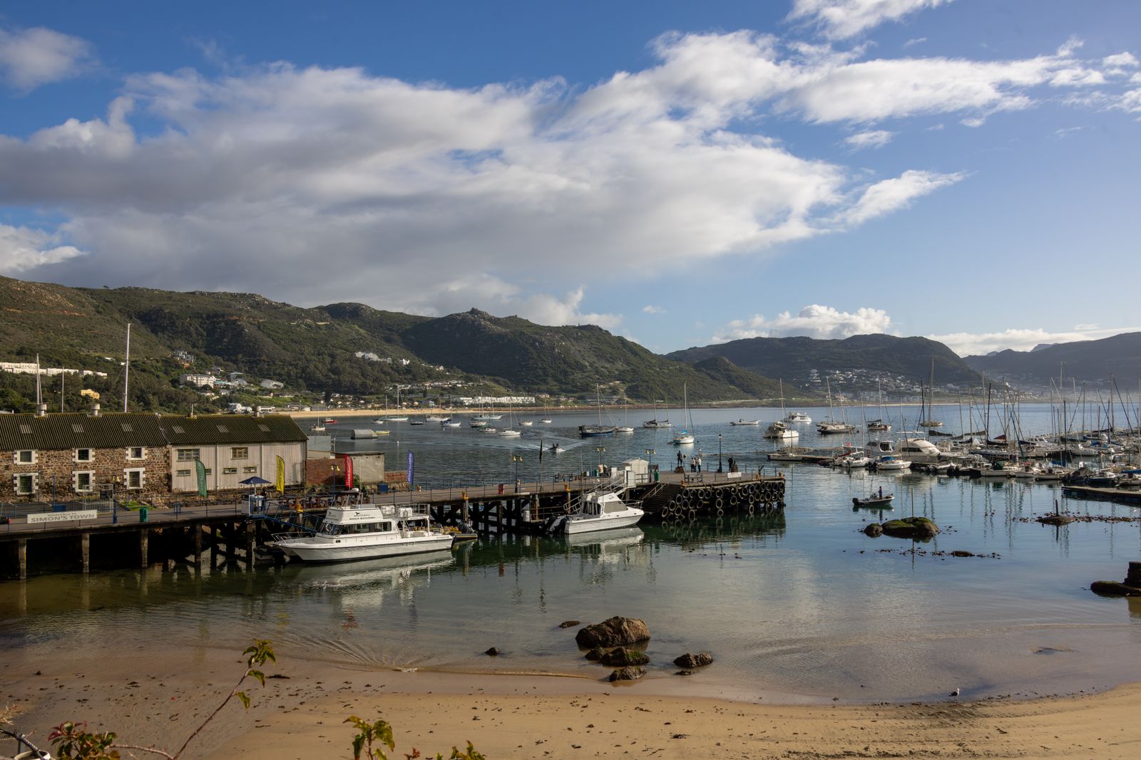 Le port de Simon's Town sur la péninsule du Cap, avant le départ vers la Route des Jardins