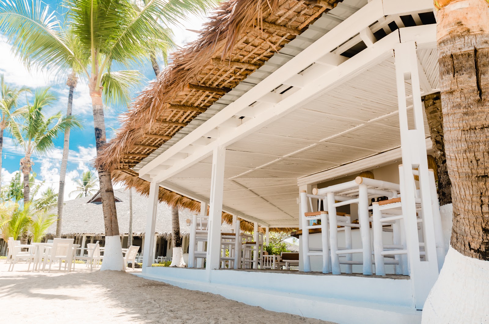 Resort balnéaire sur l'île de Nosy Be au nord de Madagascar