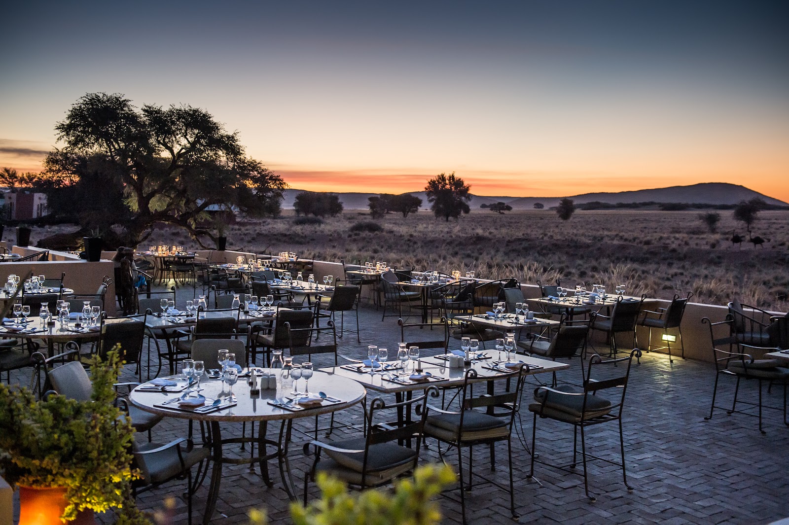 Lodge désertique à Sesriem, porte de Sossusvlei, Namibie