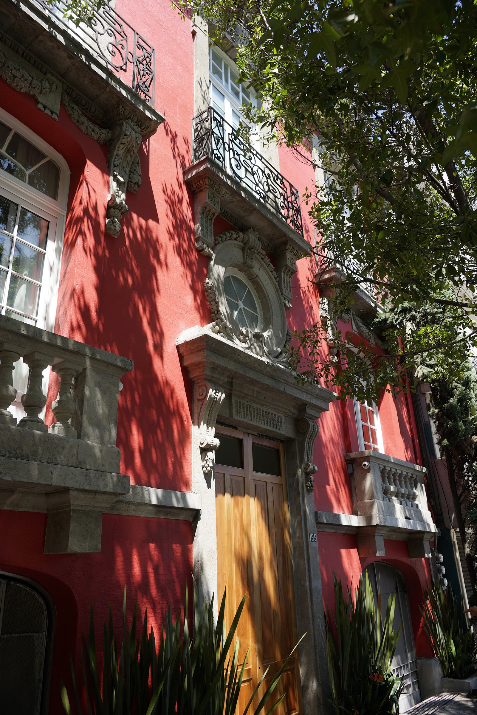 Manoir design restauré dans le quartier Roma Norte de Mexico City