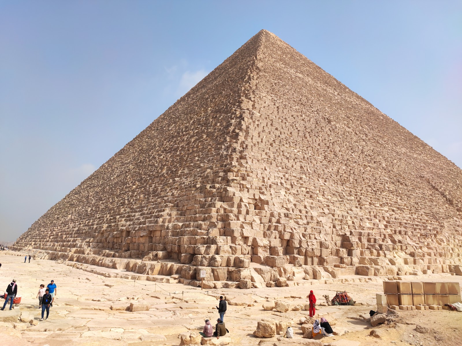 Pyramides de Gizeh et Sphinx