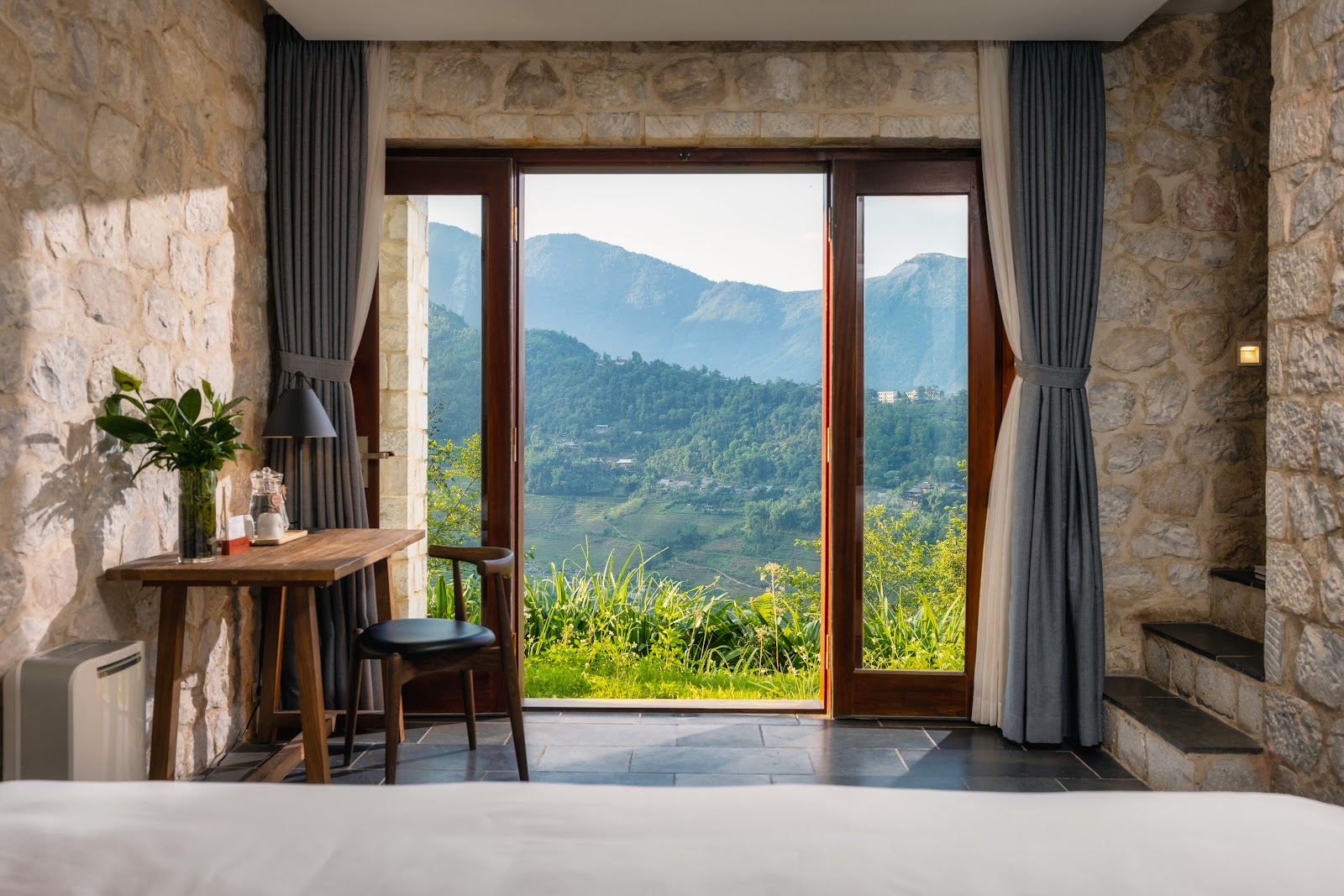 Rizières en terrasses de Sapa au nord du Vietnam