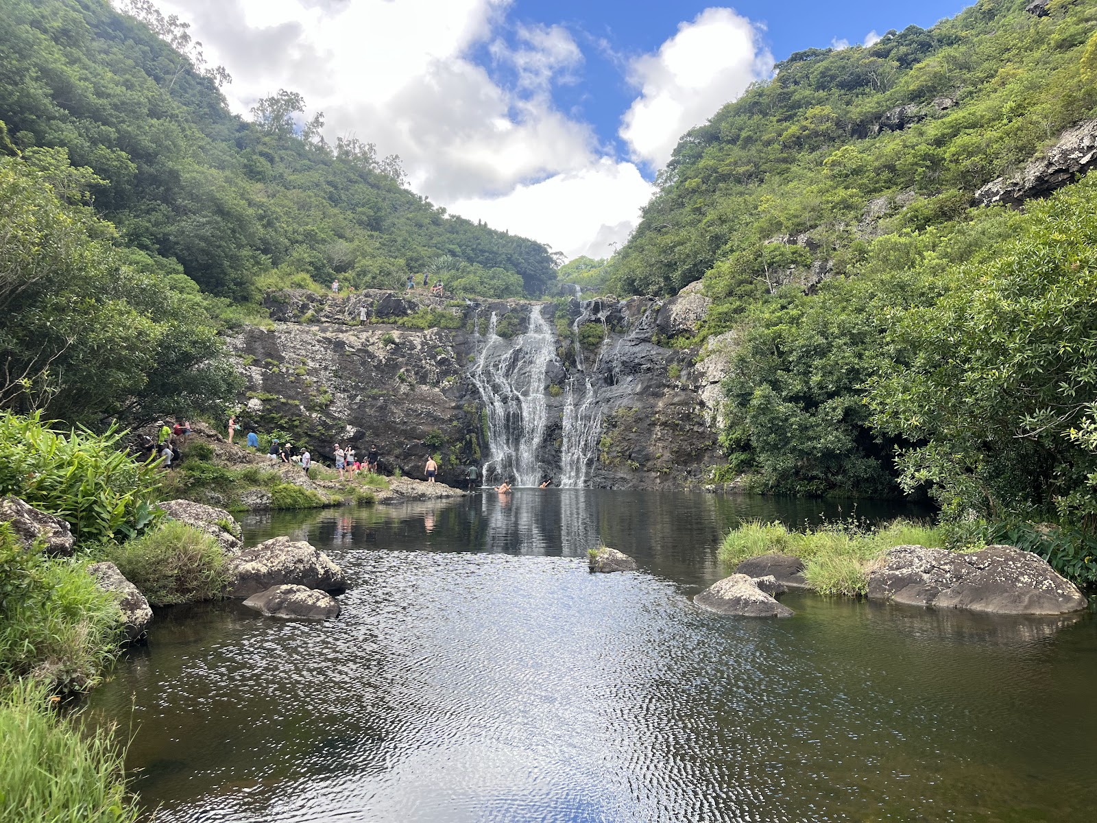 Cascades de Tamarin dans le parc Black River
