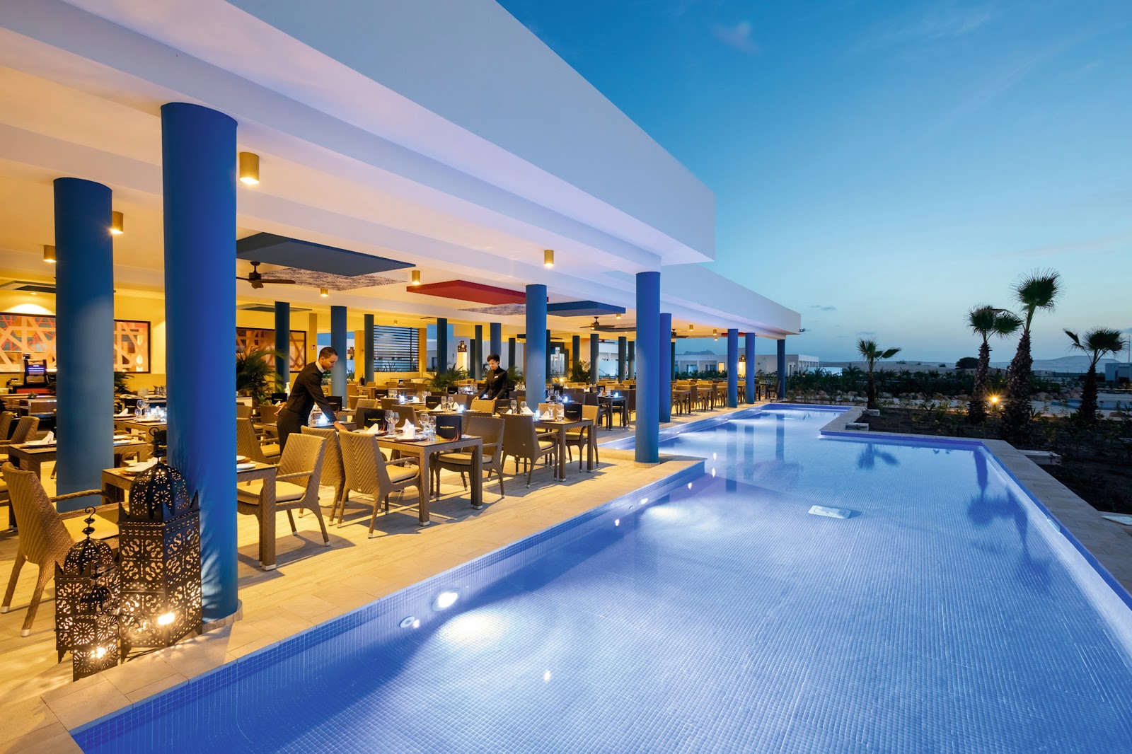 Resort all-inclusive en bord d'océan sur l'île de Boa Vista au Cap-Vert