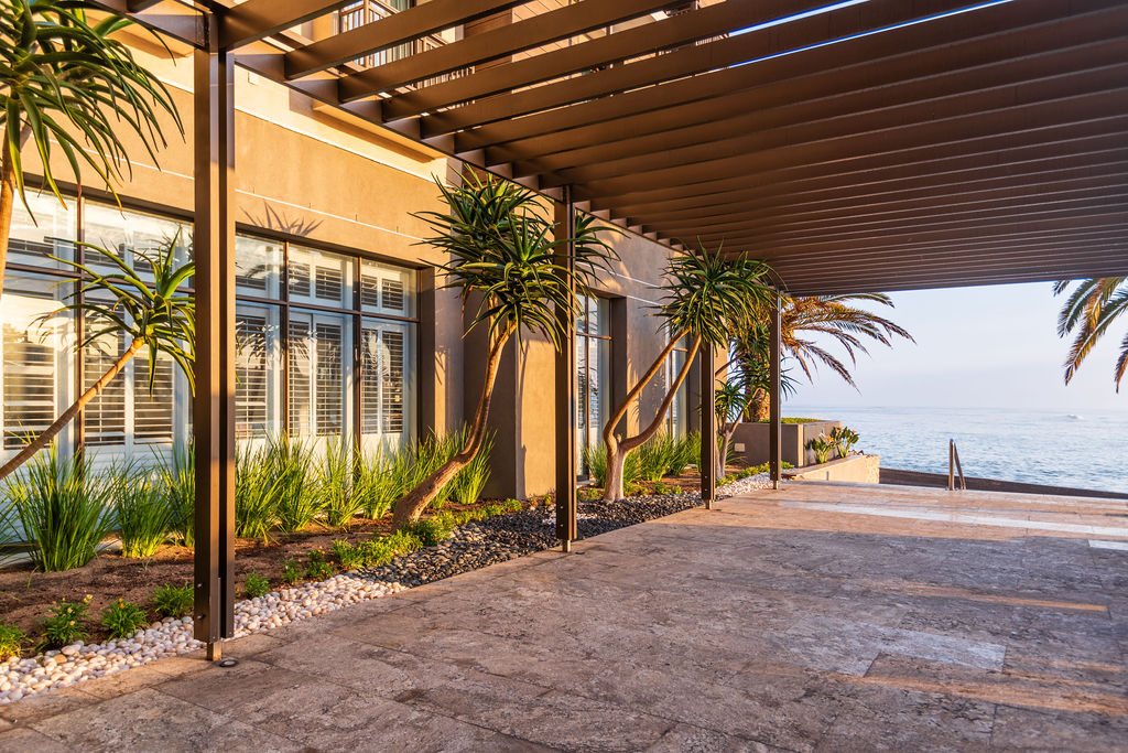 Hôtel en front de mer à Swakopmund face à l'Atlantique, Namibie