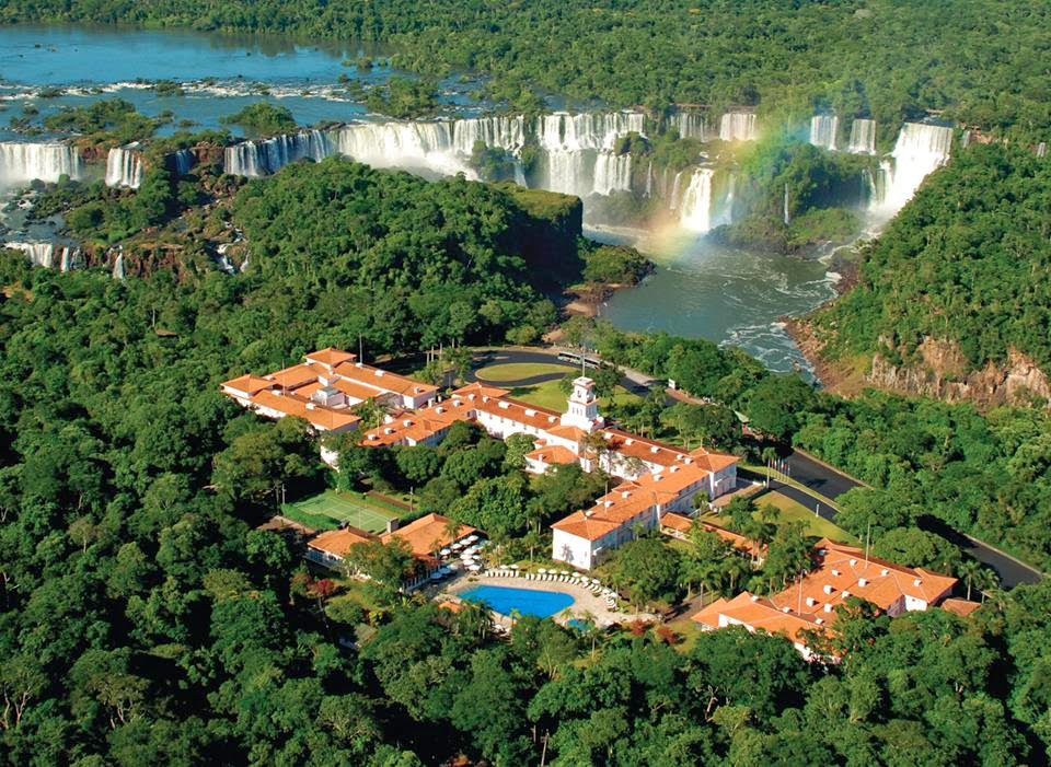 Chutes d\'Iguazu vues depuis le côté brésilien