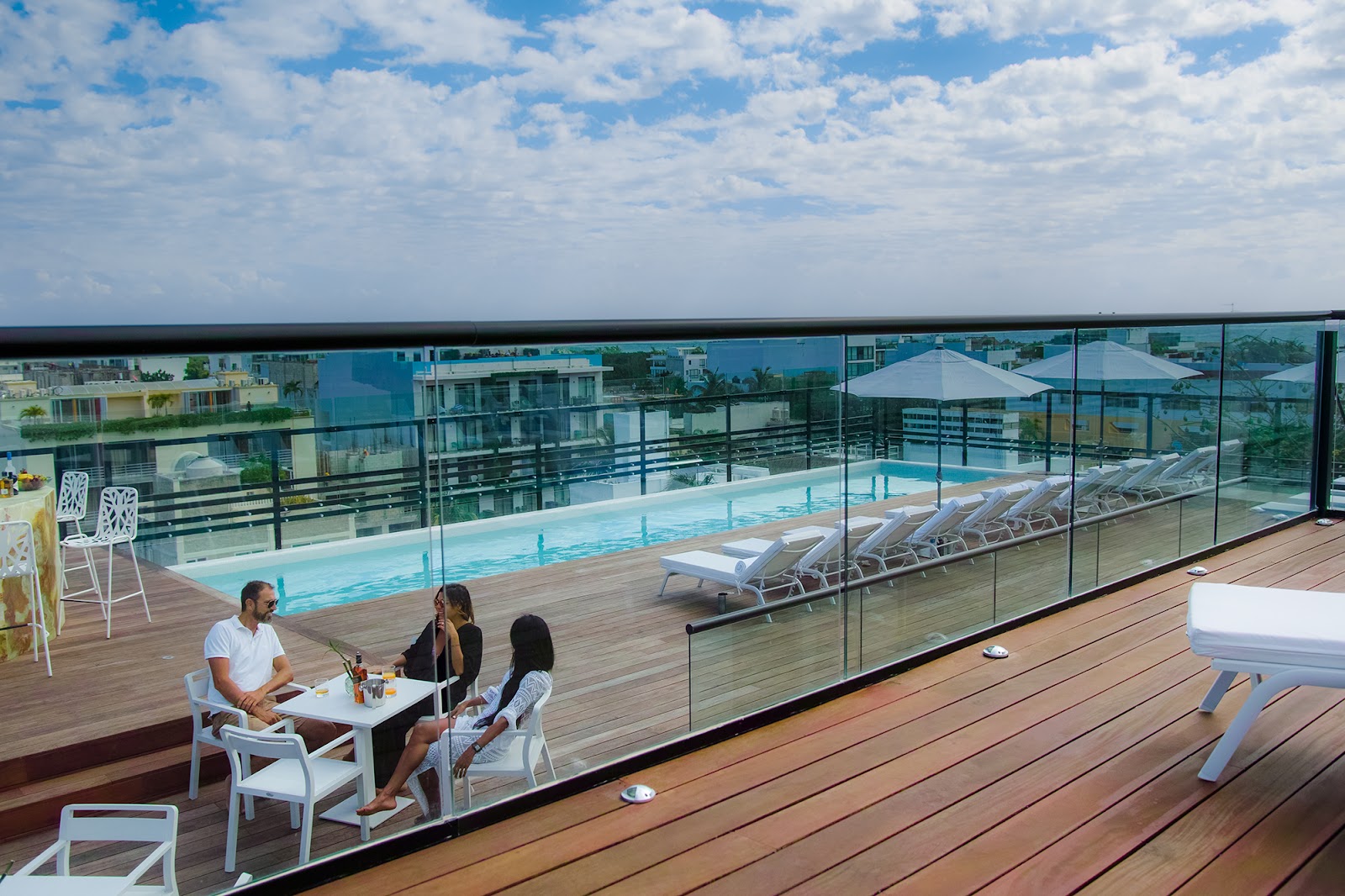 Boutique-hôtel avec piscine en centre-ville de Playa del Carmen au Mexique