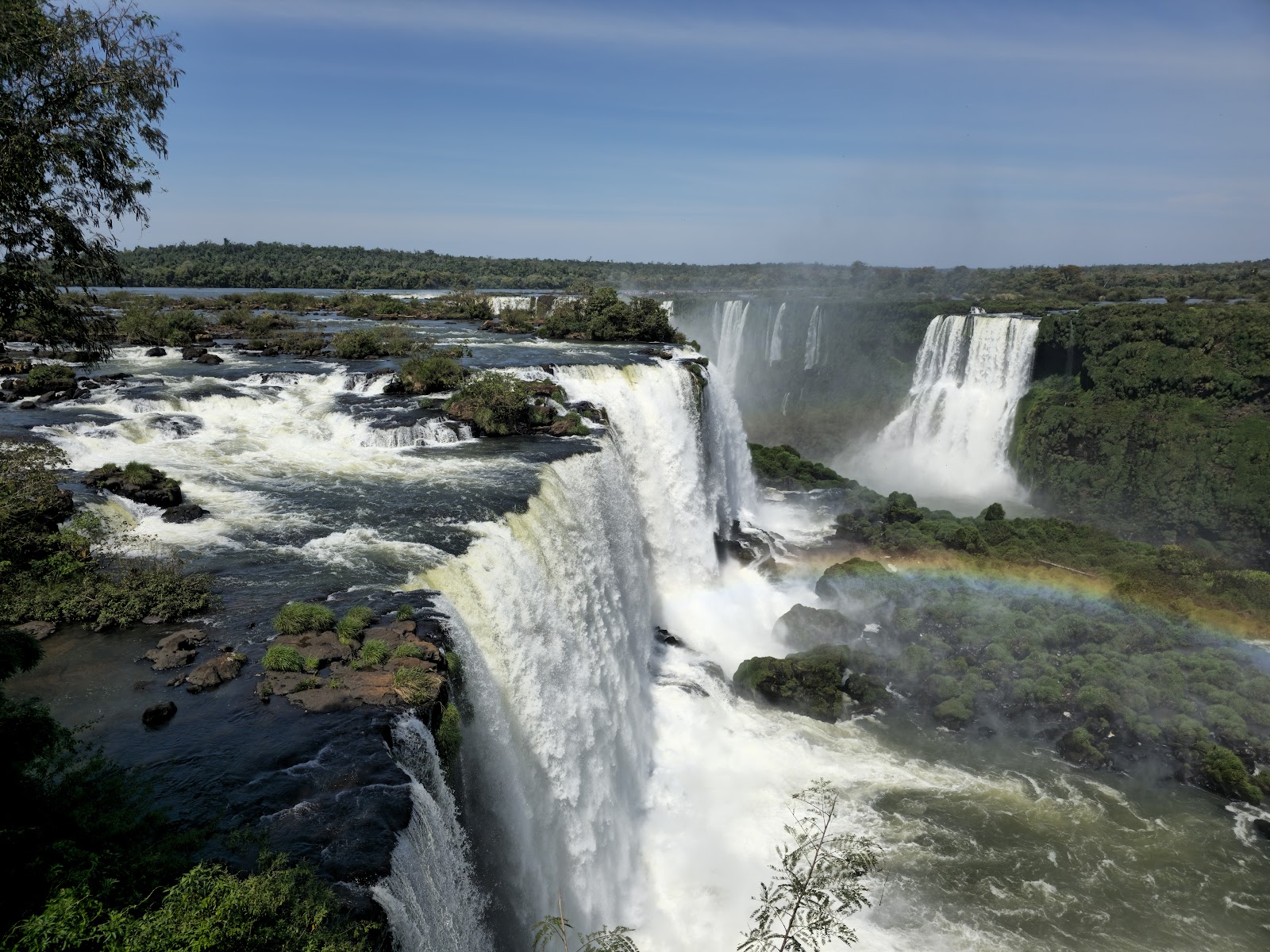 Chutes d\'Iguazu vue panoramique
