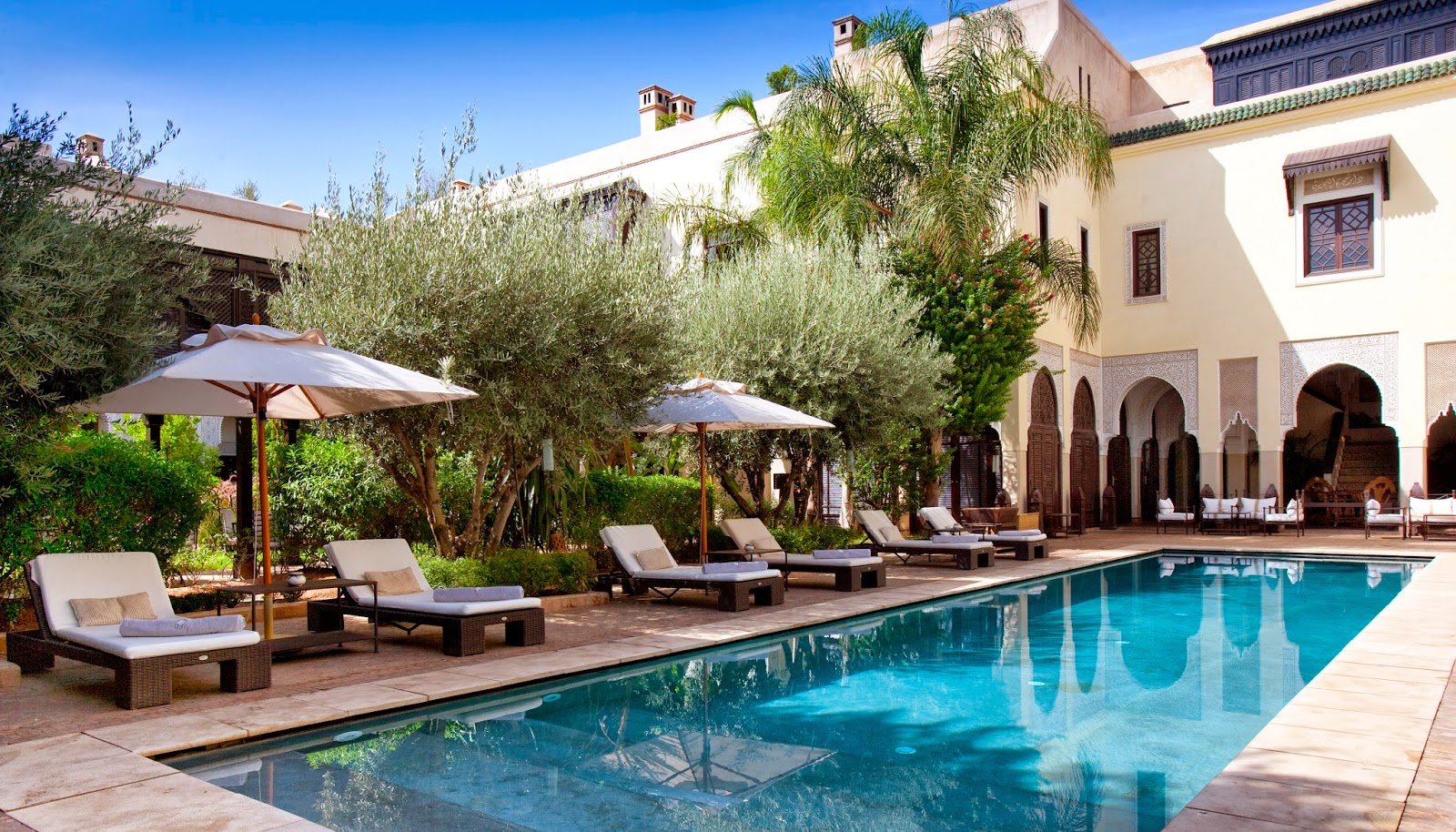 Villa contemporaine avec piscine dans la Palmeraie de Marrakech