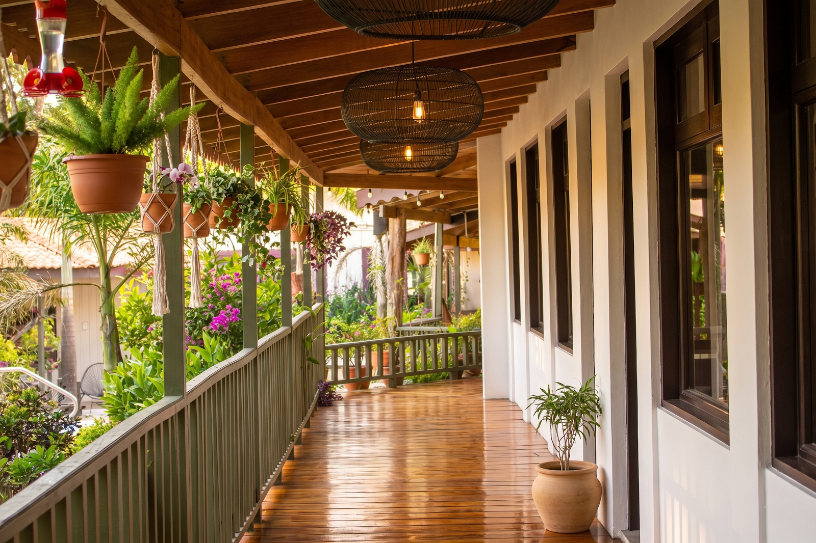 Lodge éco-design dans la forêt de nuages de Monteverde au Costa Rica