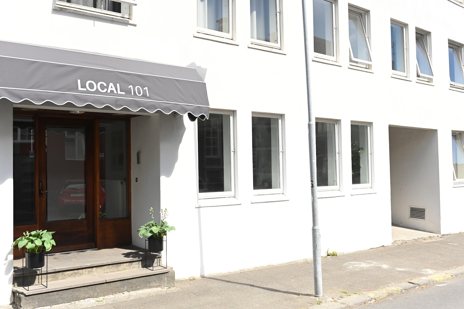 Hôtel design en centre-ville de Reykjavik en Islande