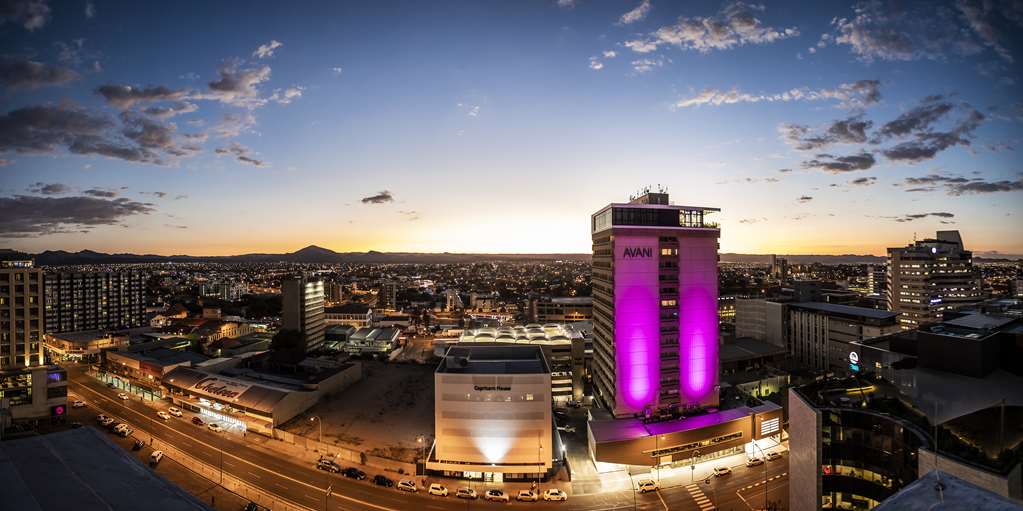 Hôtel moderne au centre de Windhoek, Namibie